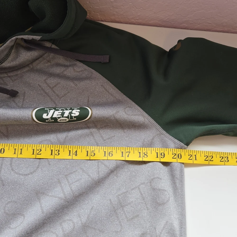 Nike New York Jets Therma Fit Youth Medium NFL Hoodie Sweatshirt Team Apparel‎